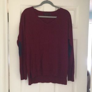 Trendy Maroon Sweater